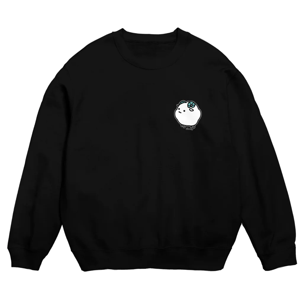 yuccoloのふわもこひつじ Crew Neck Sweatshirt