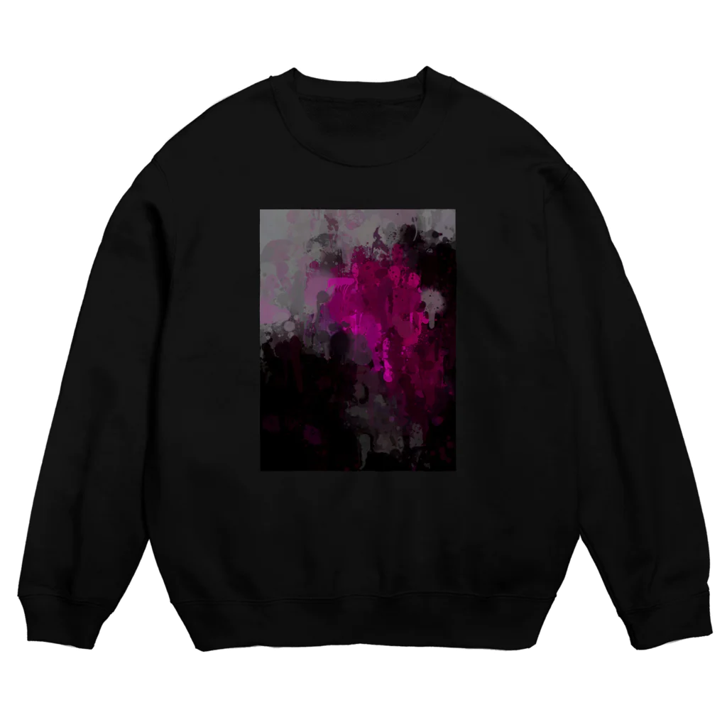 愁夜の№3 Crew Neck Sweatshirt