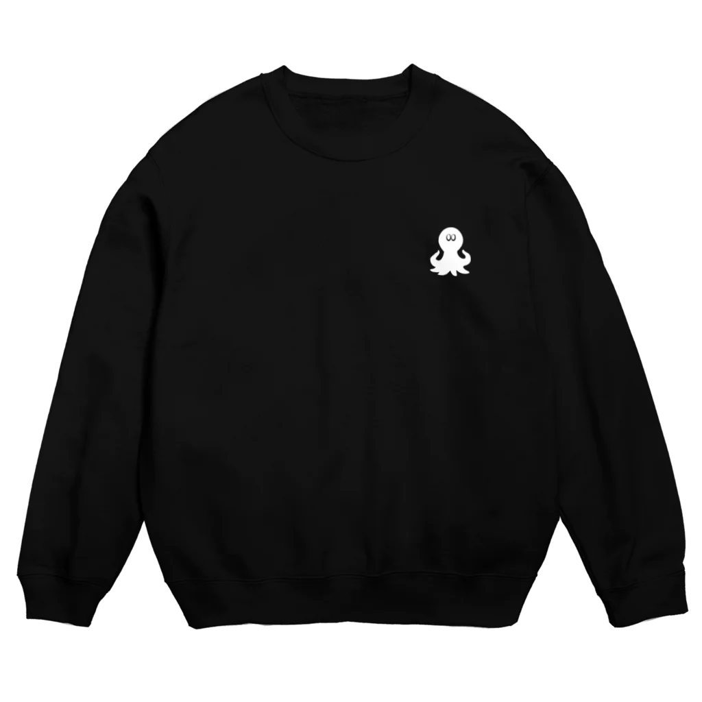 たこちゃんといっしょのたこはお前を見ているぞW Crew Neck Sweatshirt