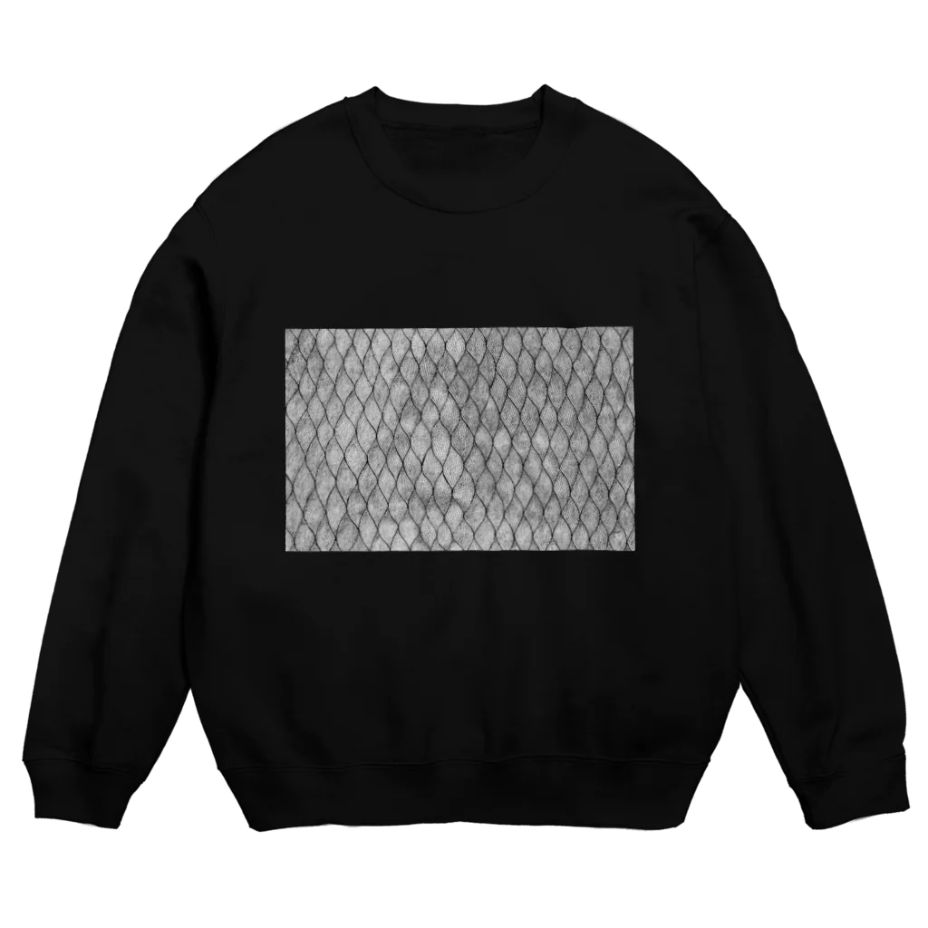 ヨシヒコショップのヨシヒコスウェット（ウロコ柄） Crew Neck Sweatshirt