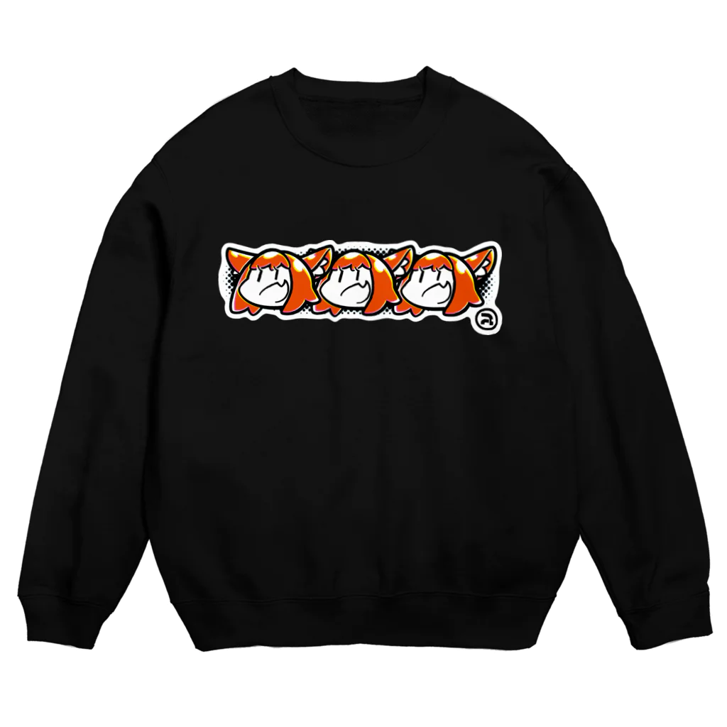 a-tan-picのみみみ【白縁あり】 Crew Neck Sweatshirt