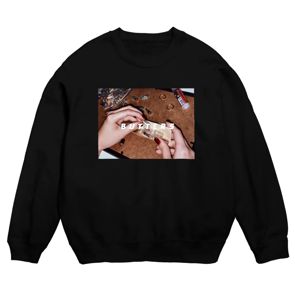 BUTTERS SHOPの人間薬 Crew Neck Sweatshirt