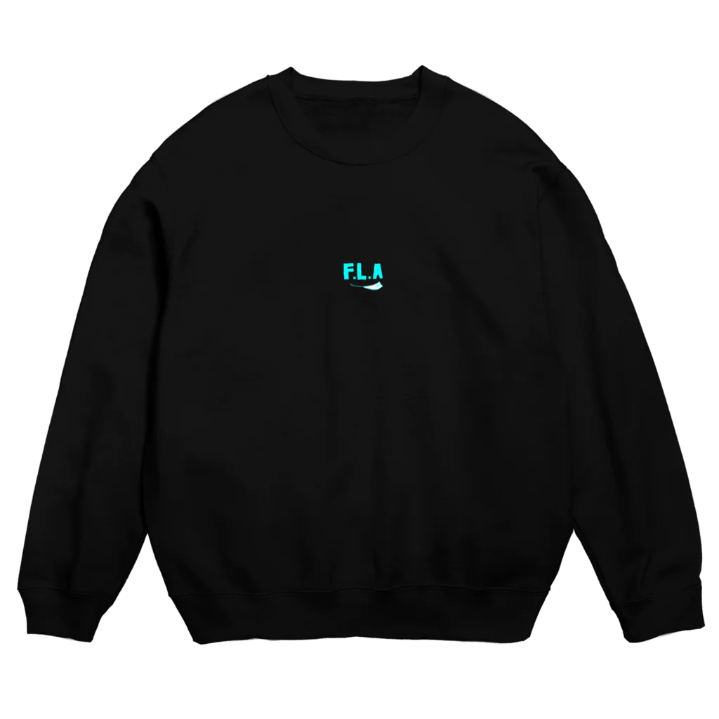 気まぐれガレージのスウェット(スカイ) Crew Neck Sweatshirt