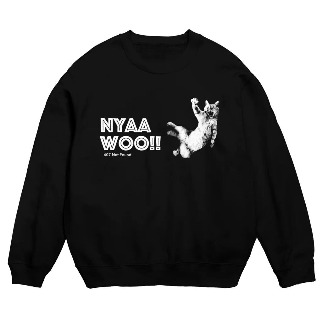 にこいち商会の407 Not Found Crew Neck Sweatshirt