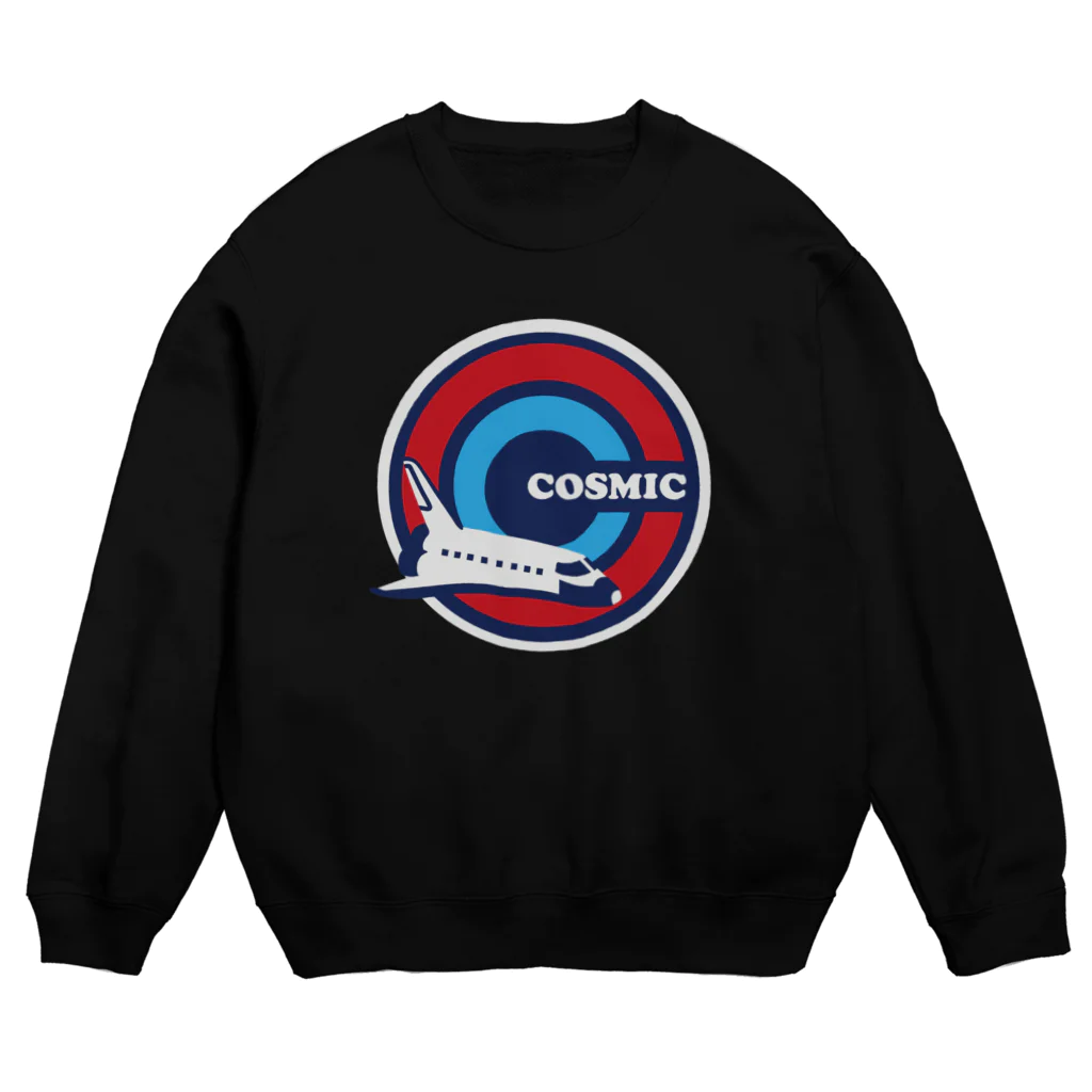 キッズモード某のコズミックなワッペン Crew Neck Sweatshirt