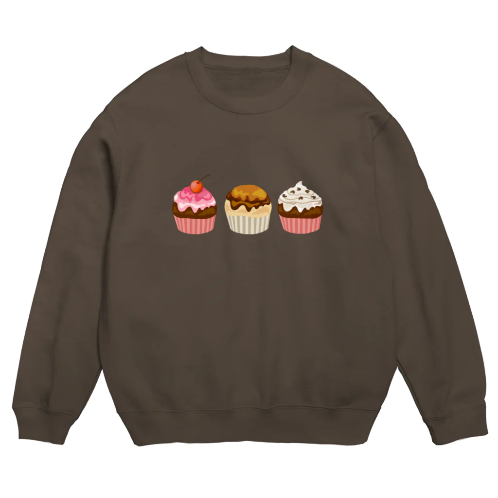 little lion house公式ショップ（大人のためのねこ）のCUPCAKES スウェット