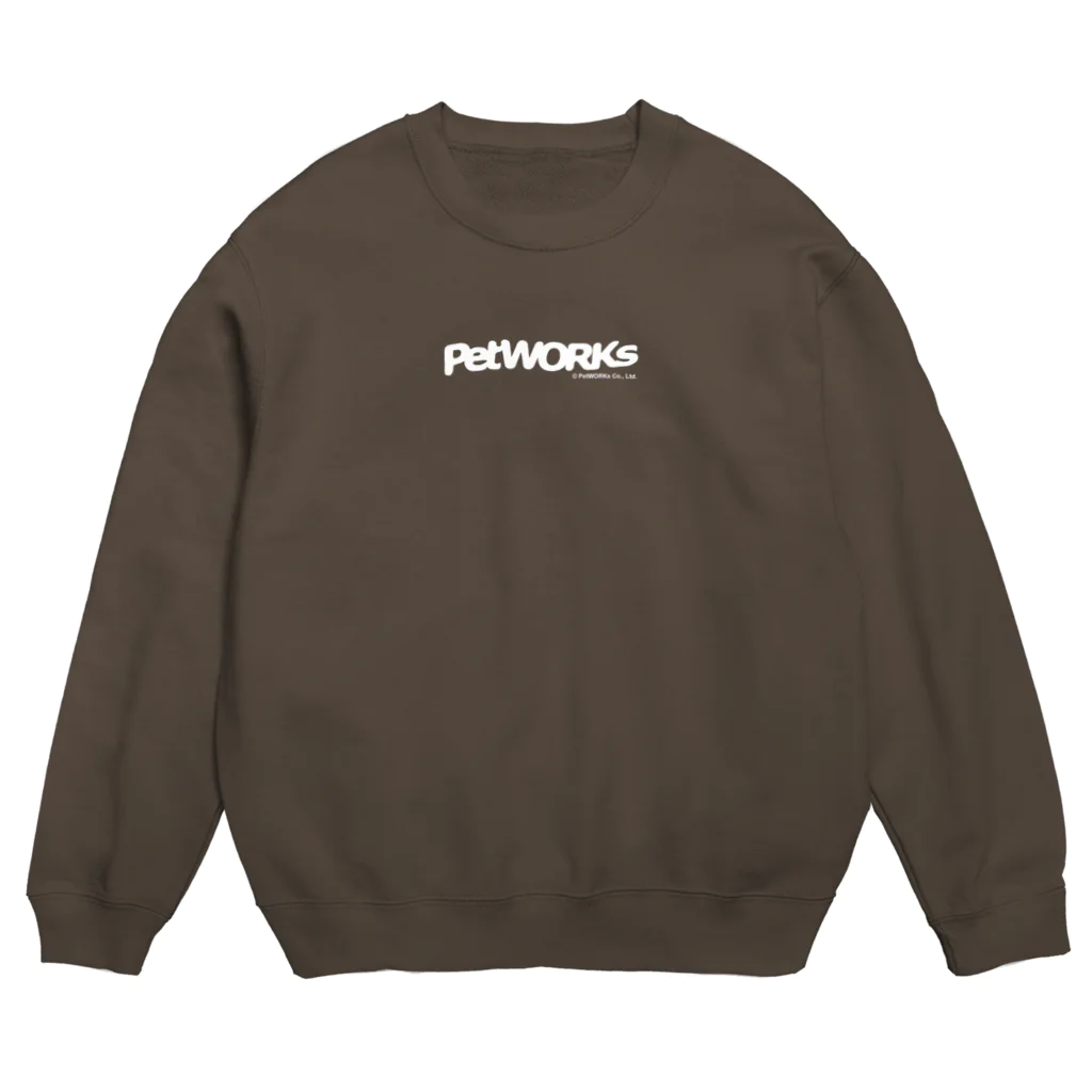 PetWORKs SUZURI ShopのPetWORKs LOGO Crew Neck Sweatshirt