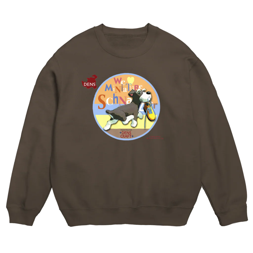 obosa_DENS/SABEAR_shop ＠SUZURIのDENS_シューハンター_ウェア Crew Neck Sweatshirt