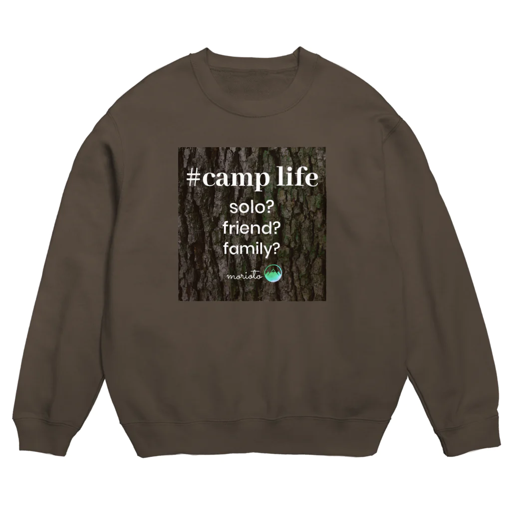 namiotoの#camplife × morioto Crew Neck Sweatshirt