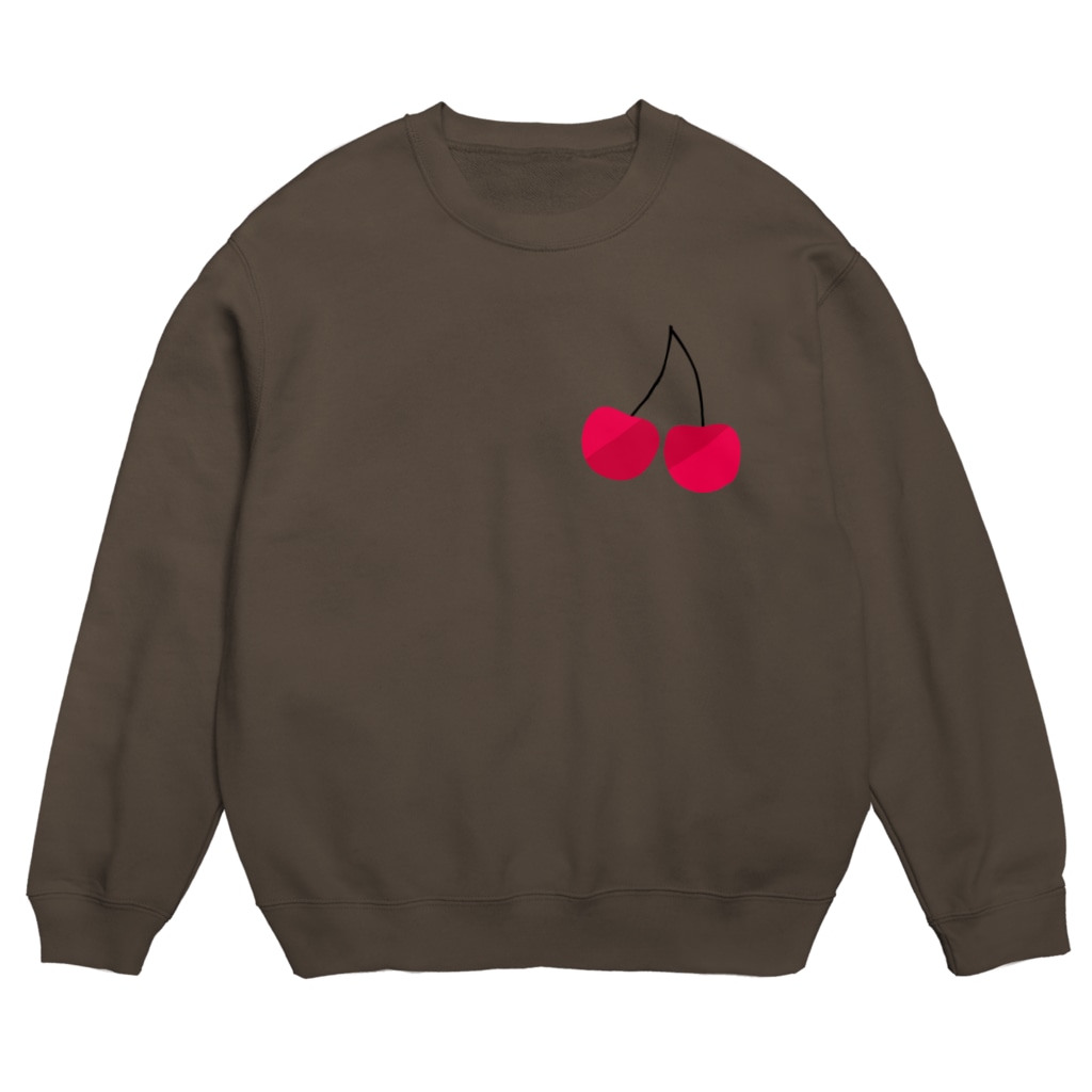 KAWAGOE GRAPHICSのさくらんぼちゃん Crew Neck Sweatshirt