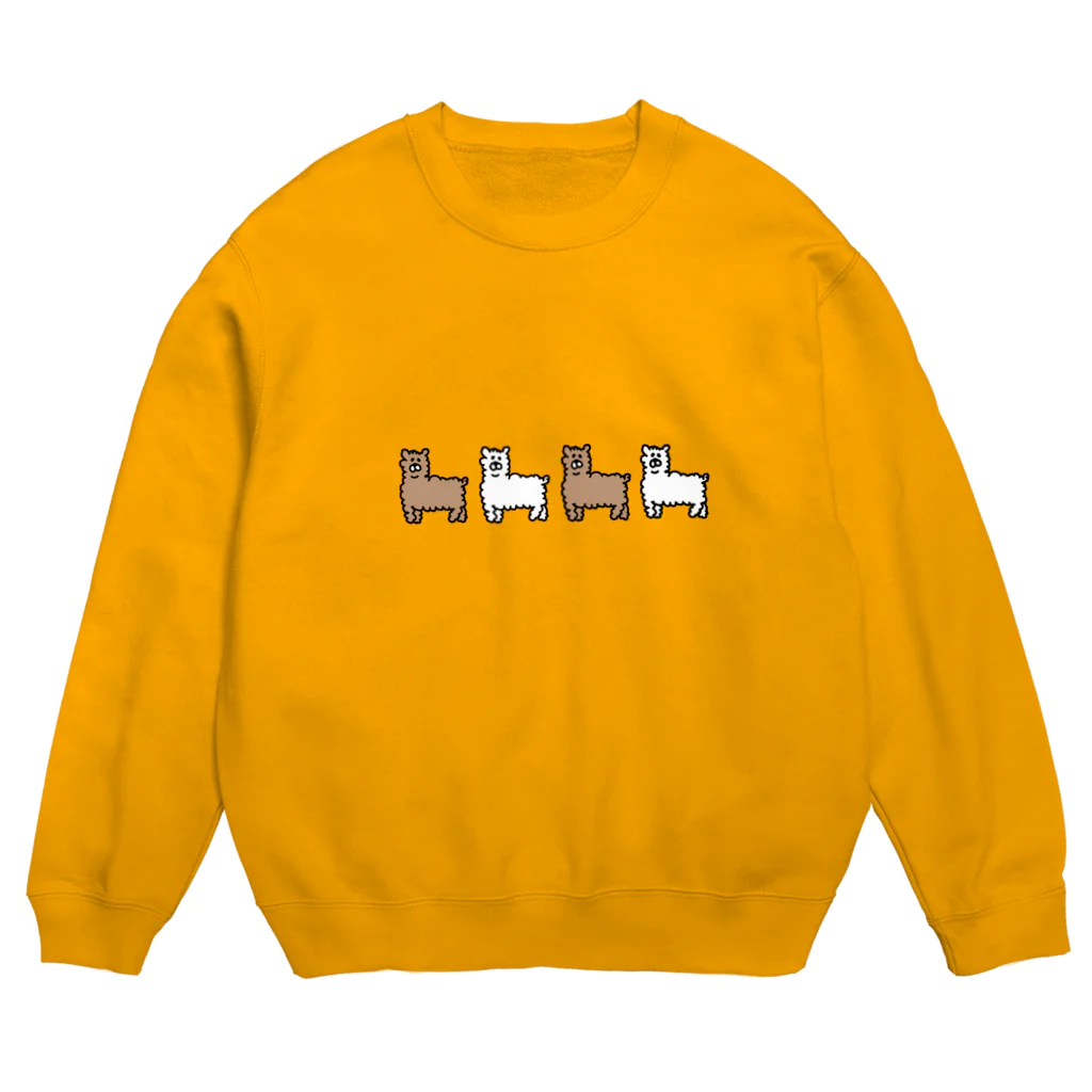 USAGIのあるぱかさん Crew Neck Sweatshirt