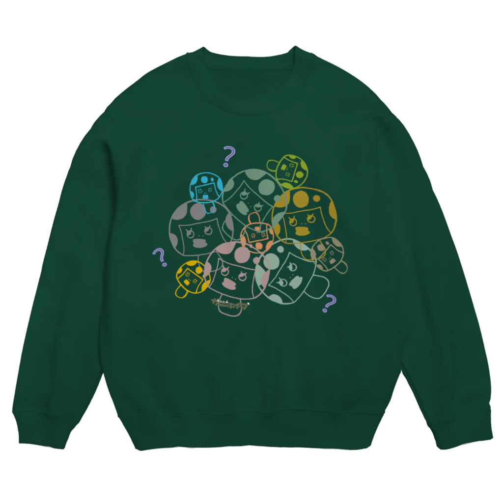 カニホイップのきのこけしなんなん？ Crew Neck Sweatshirt