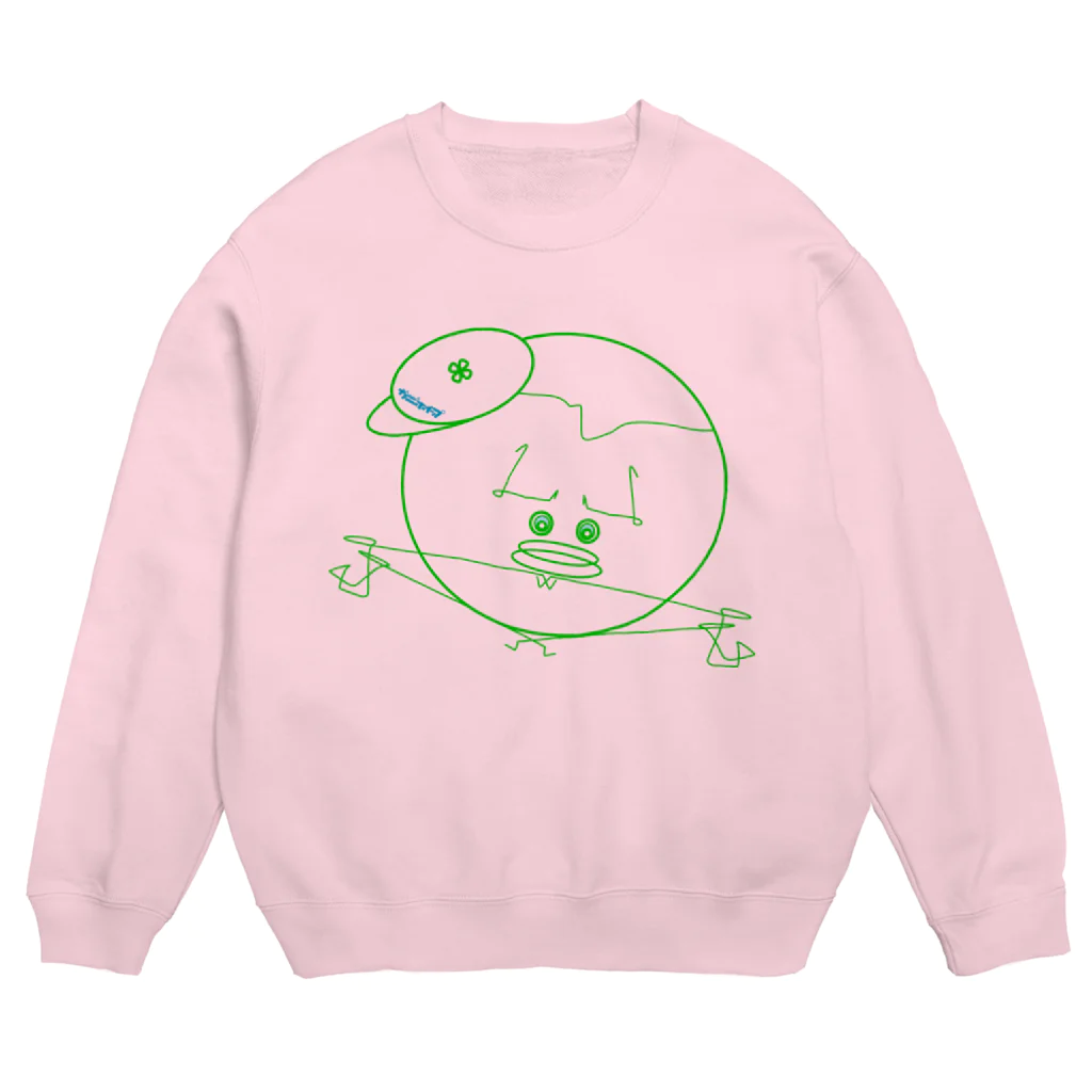 カニホイップのフハムヒラガネハリ Crew Neck Sweatshirt