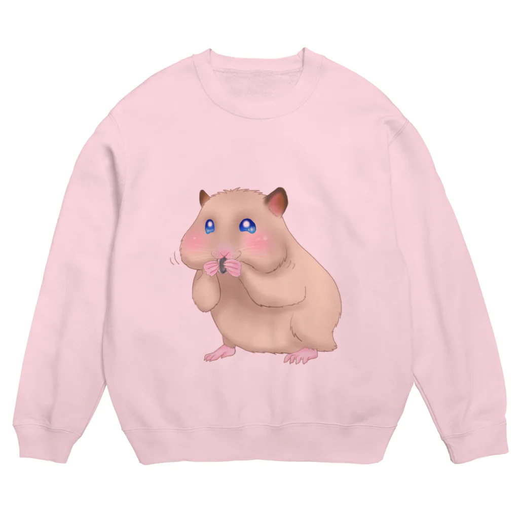 AriyamaSayuriの今日ものんびり。きんハムちゃん Crew Neck Sweatshirt