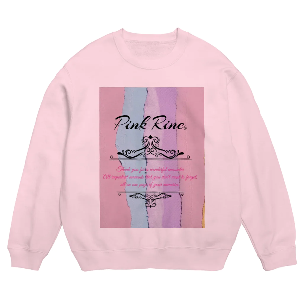 【Pink Rine】の【Pink Rine】オリジナル Crew Neck Sweatshirt