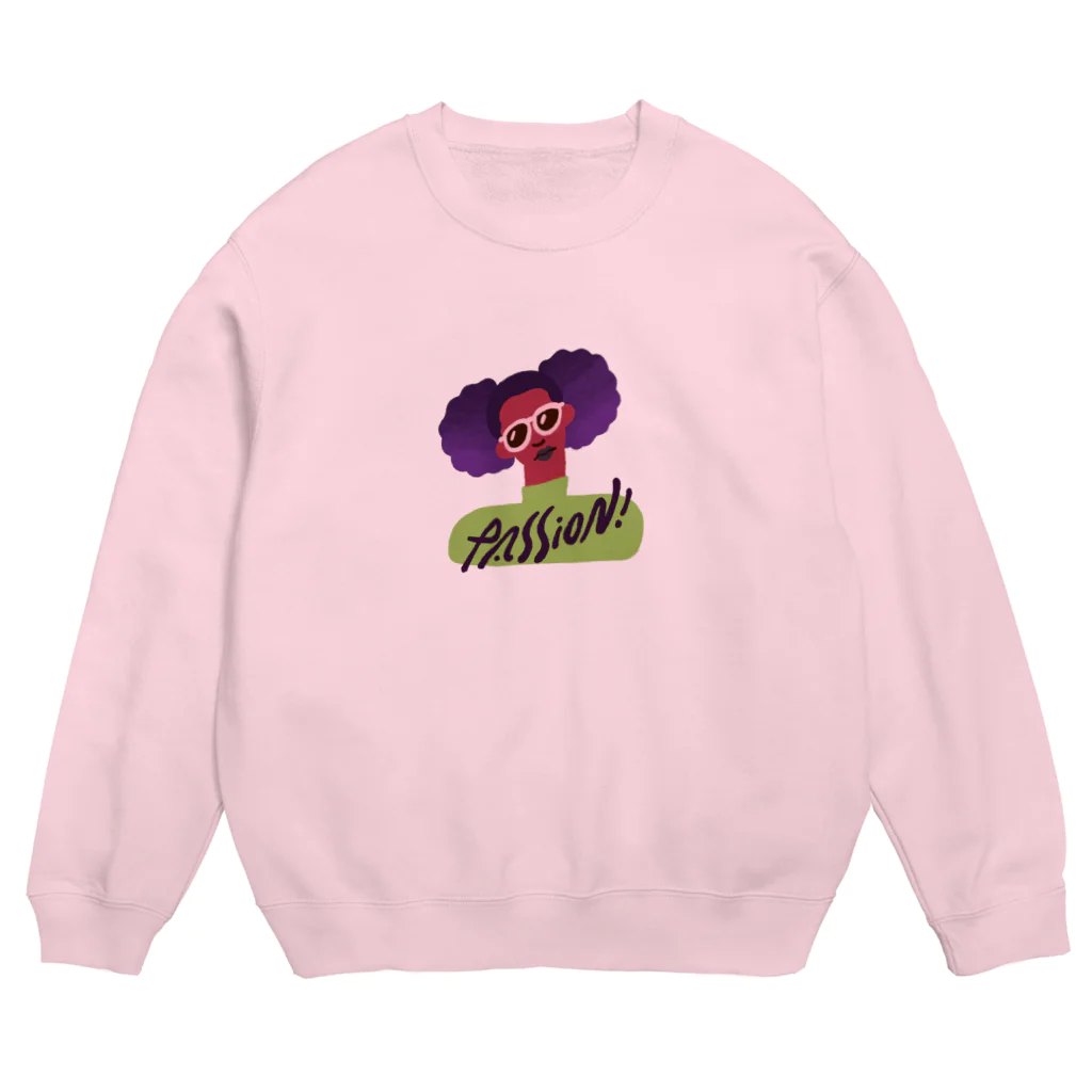 貼本のPASSION! Crew Neck Sweatshirt