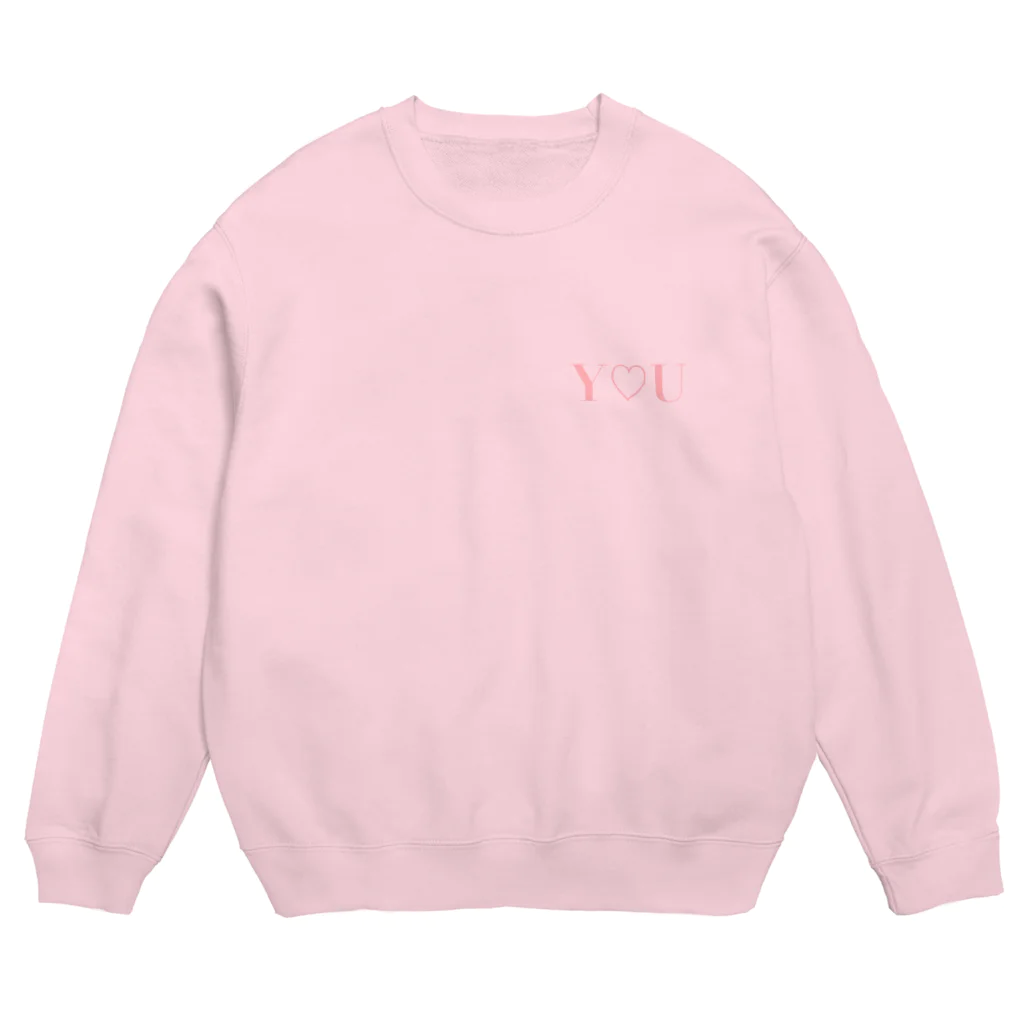 ビション好きなおうちあそびのY♡U  Crew Neck Sweatshirt