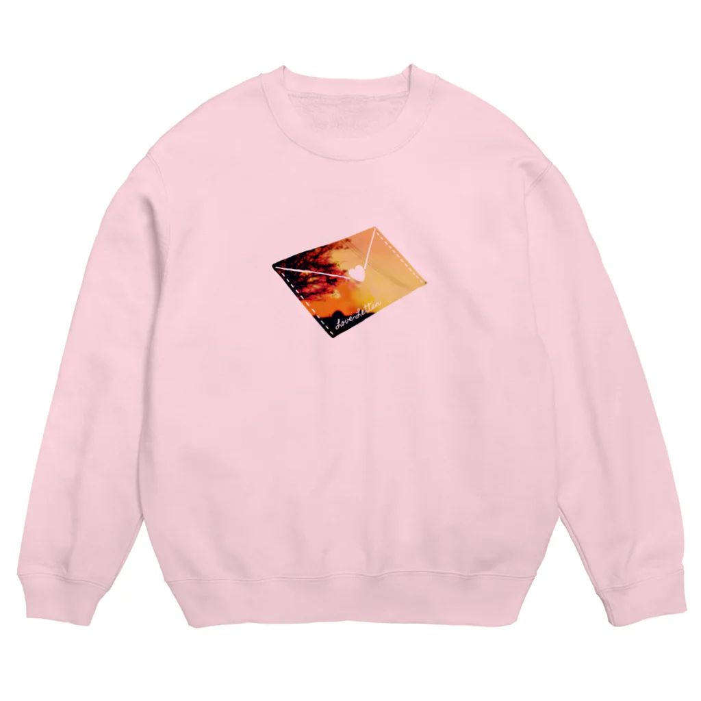 日向のレジャーシート。のラブレターⅠ Crew Neck Sweatshirt