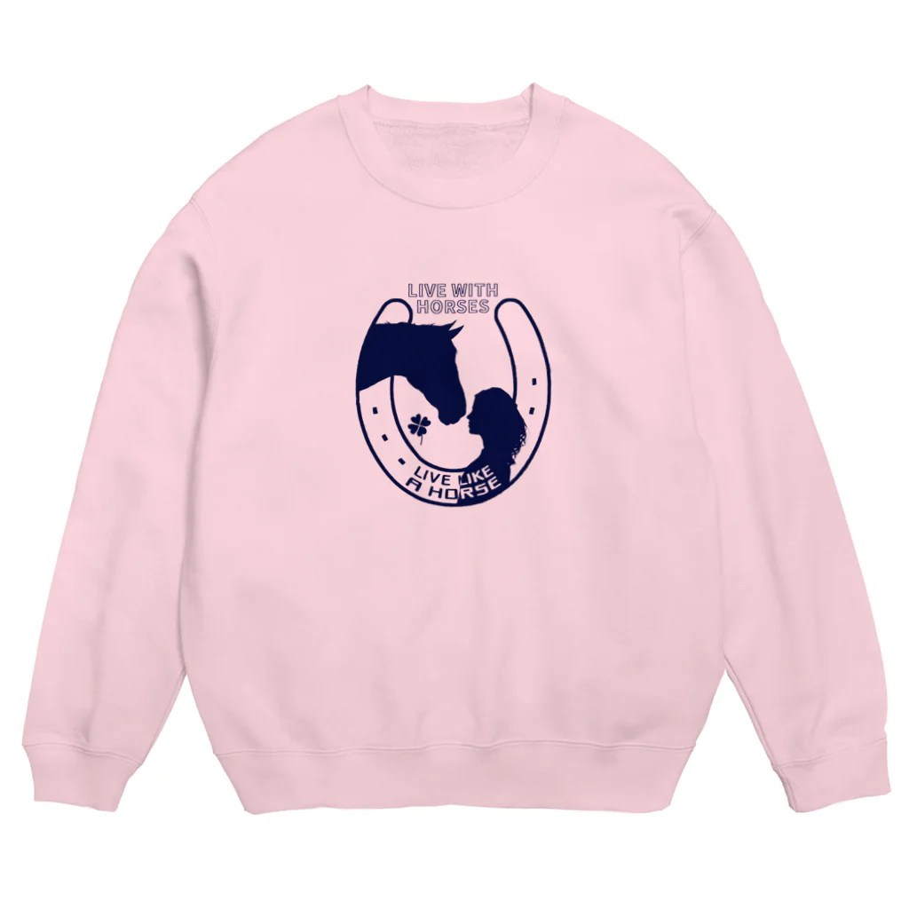 江島　達也の蹄鉄とナチュラル・ホースマンシップ  Crew Neck Sweatshirt