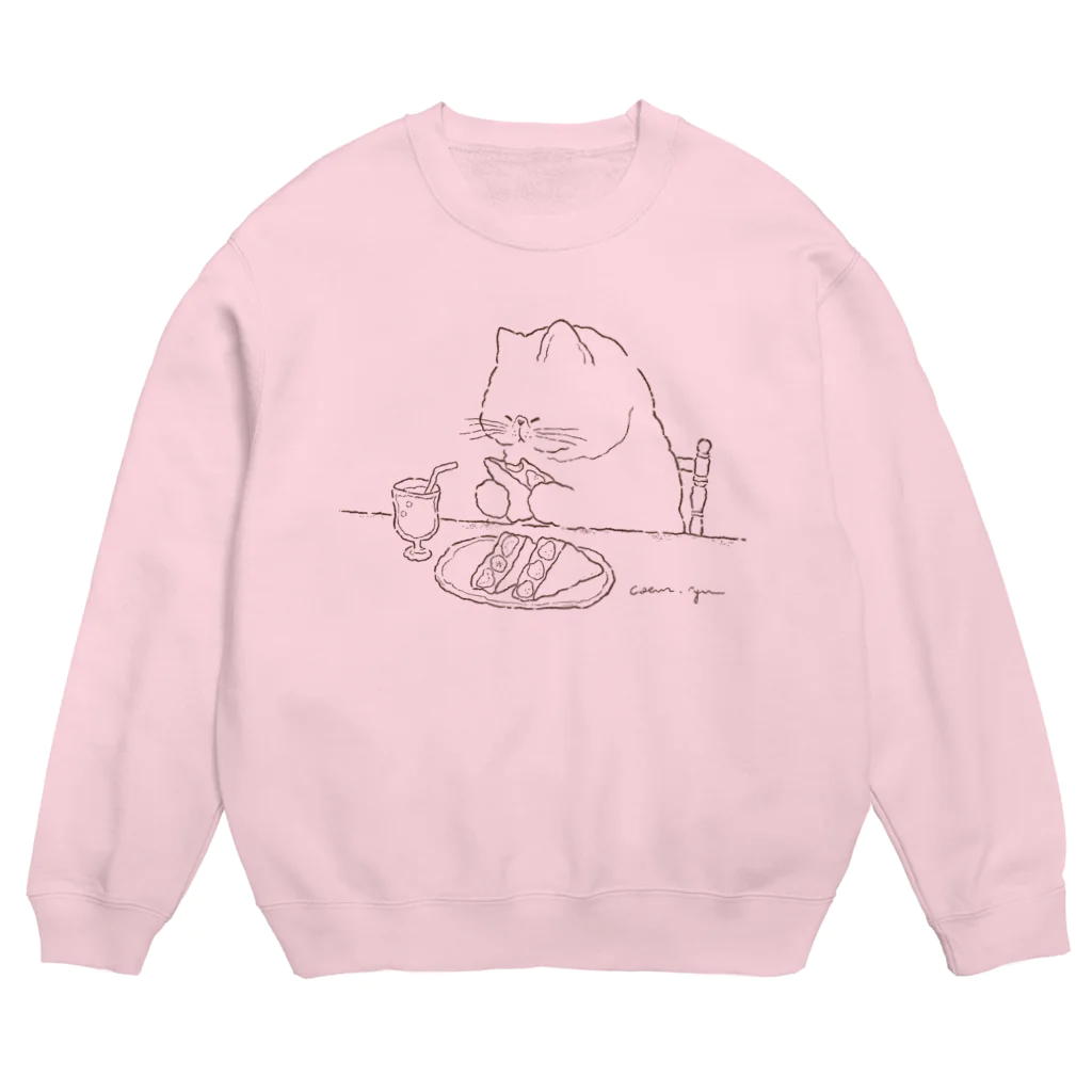 coeur.yu（クードットユー）の「魅惑のフルーツサンド」〜ダイエットは明日から〜 Crew Neck Sweatshirt