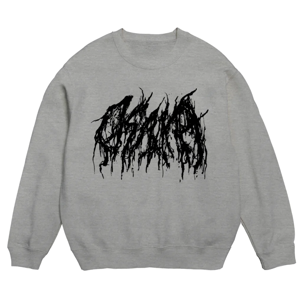 Toshihiro Egawa Artのデスメタル大阪/DEATH METAL OSAKA Crew Neck Sweatshirt