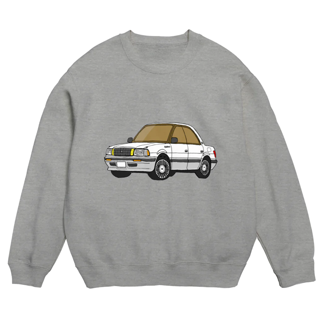 昭和レトロなエモいお店　          Showa retro emotional storeの【いつかはクラウン】 Crew Neck Sweatshirt