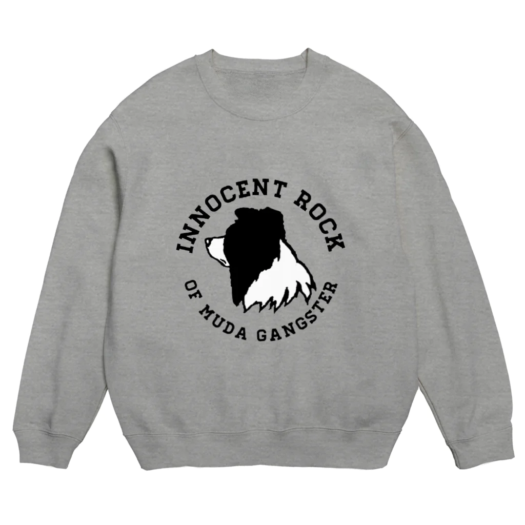 I.R.M.G.のボーダーコリー　ROCK ラウンド Crew Neck Sweatshirt