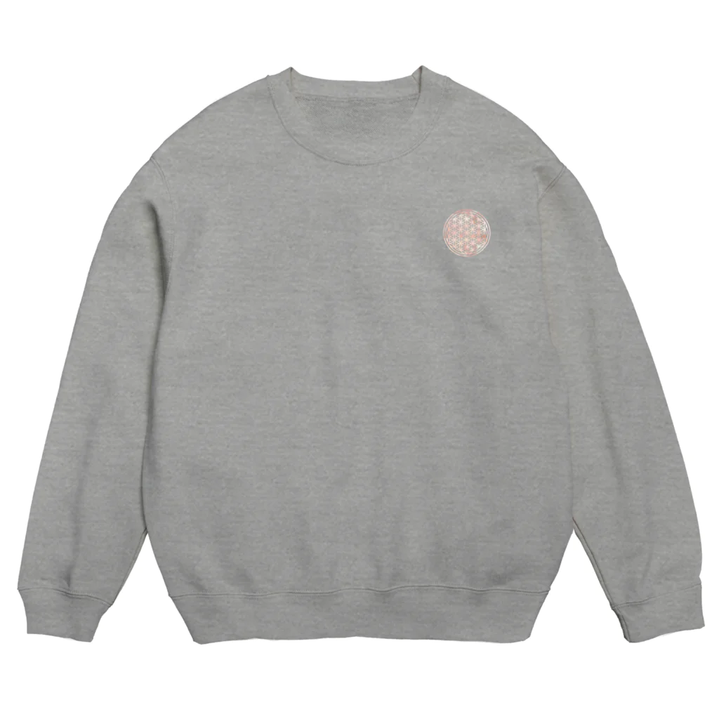 神聖幾何学屋のモルガナイト Crew Neck Sweatshirt