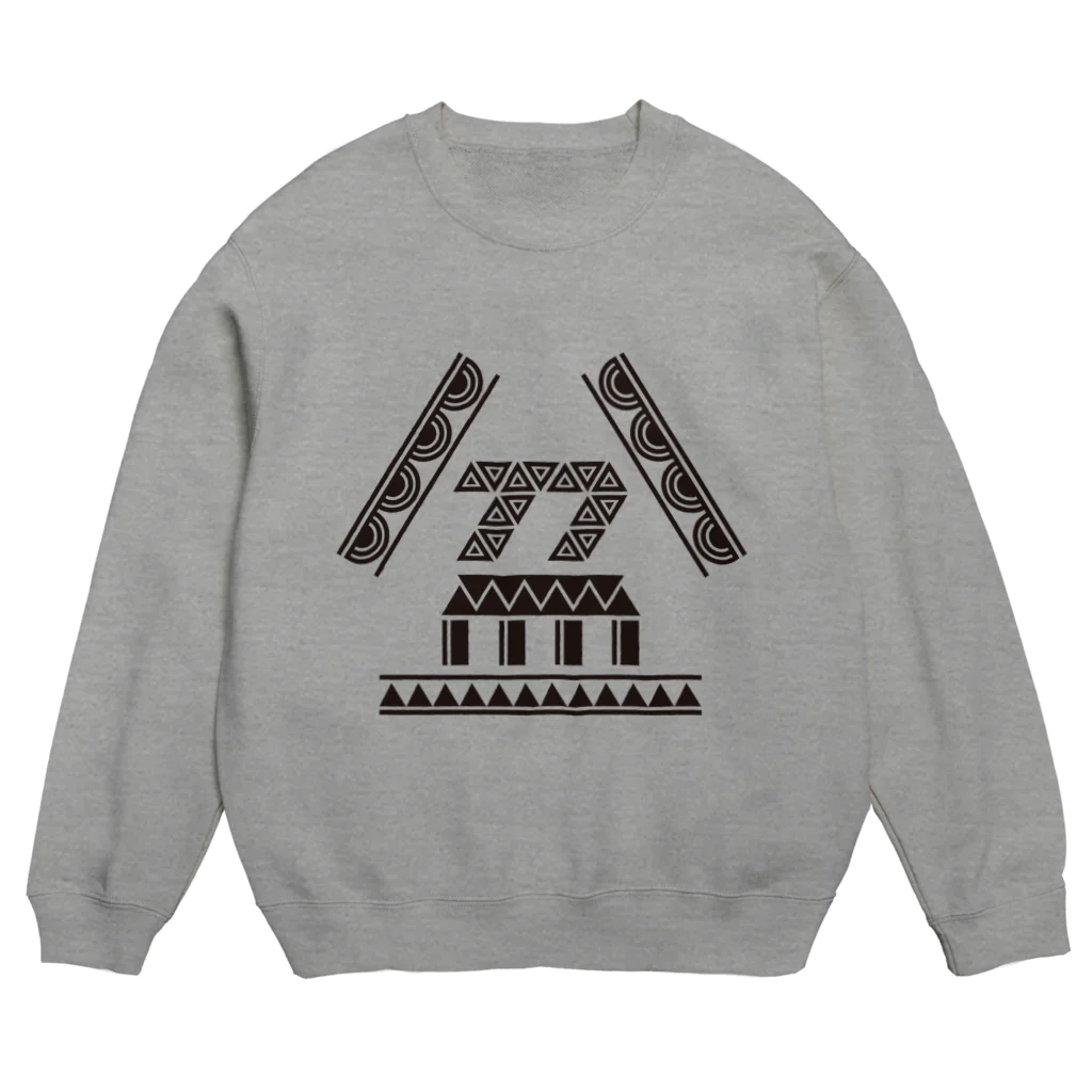 DoBONのBONトライブ／モノクロ Crew Neck Sweatshirt