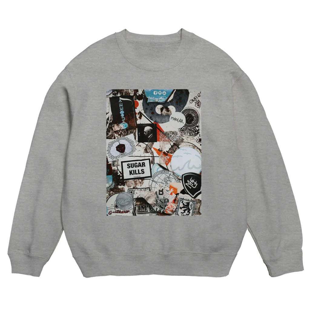 AMINOR (エーマイナー)のStreet Art Wall Stickers Crew Neck Sweatshirt