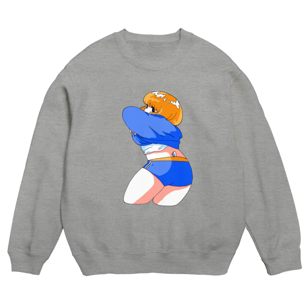 いぬ屋いぬみせの着替え中 Crew Neck Sweatshirt