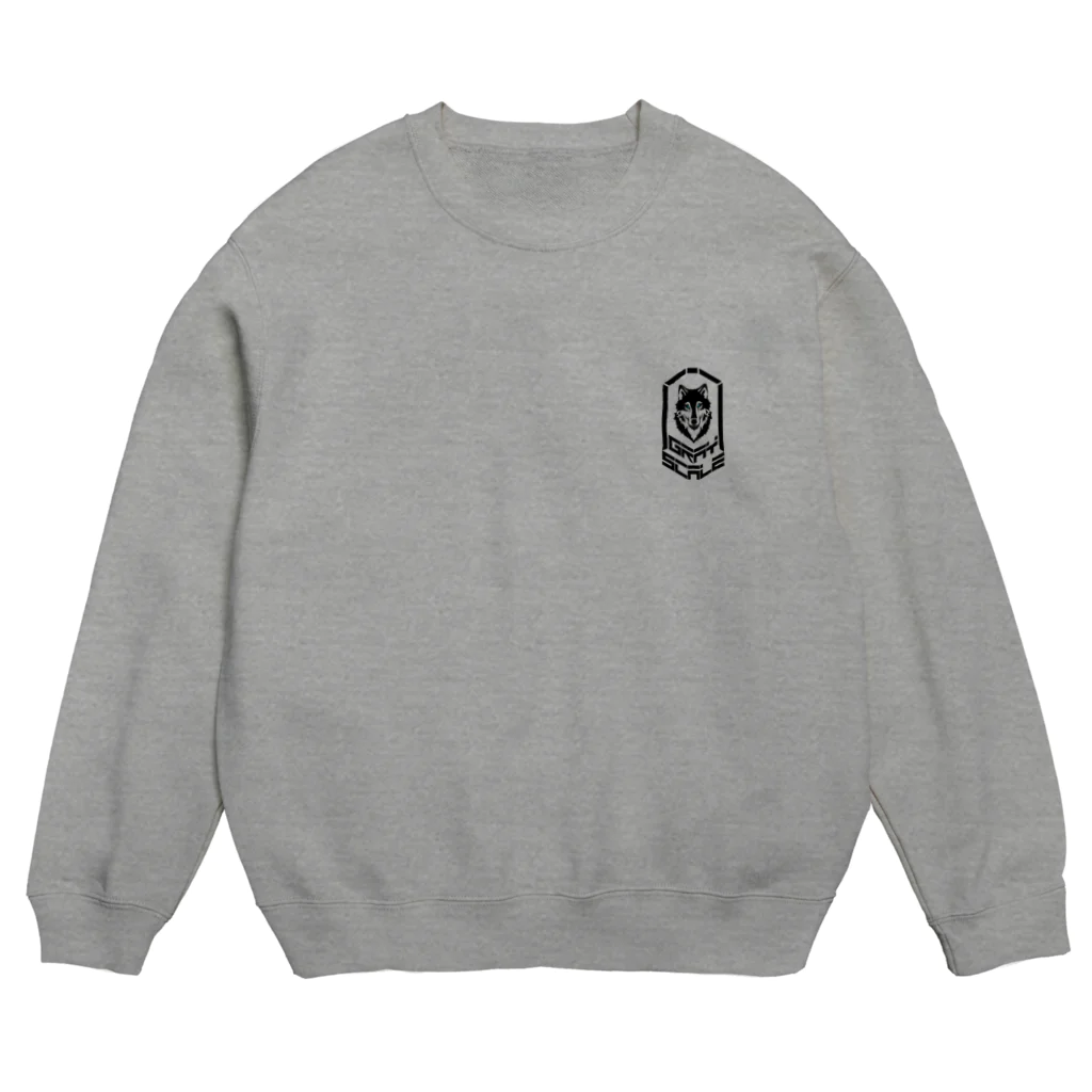 PoooompadoooourのGRAY SCALE エンブレム Crew Neck Sweatshirt