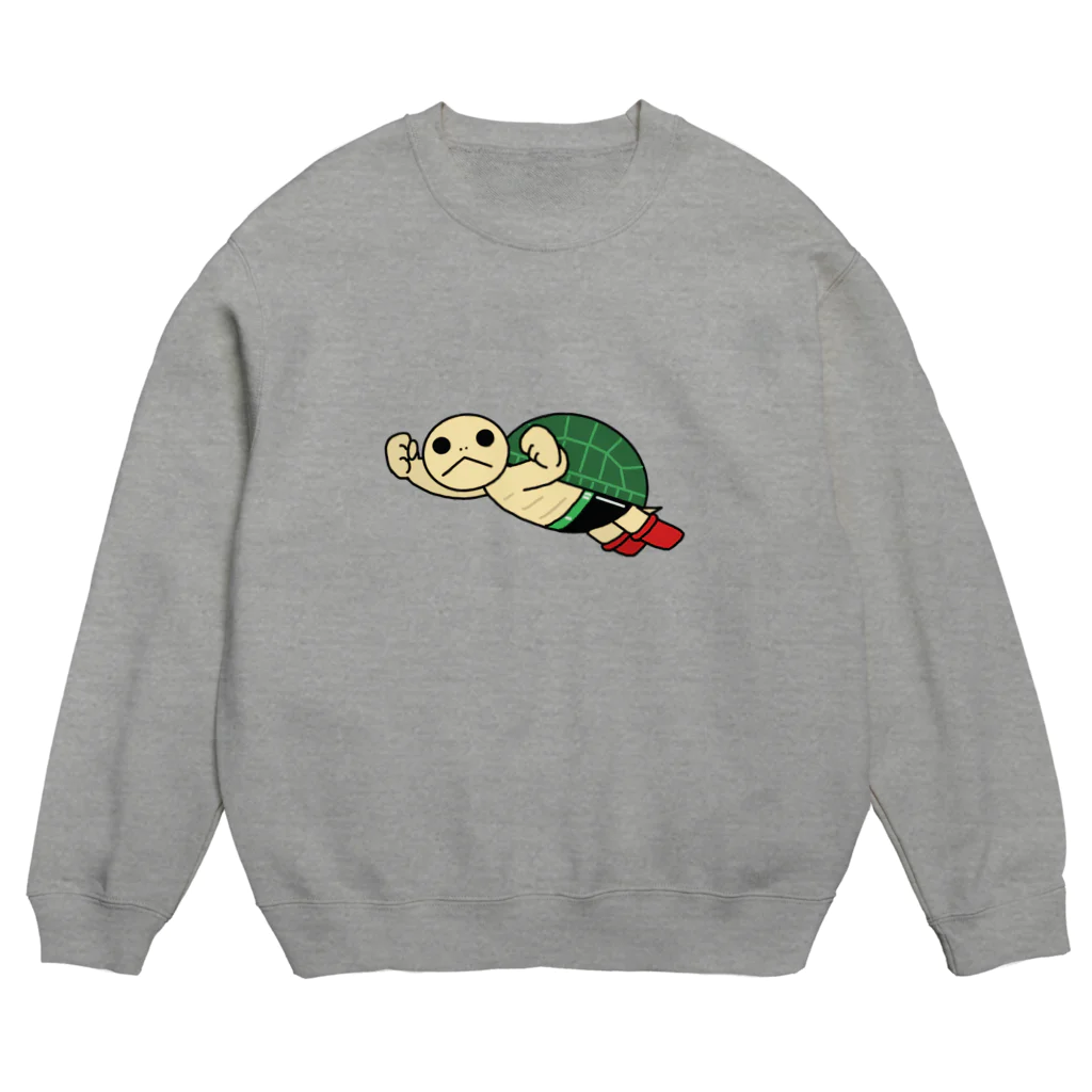 ue☆(ウイ）のカメシリーズ（カメアトム） Crew Neck Sweatshirt