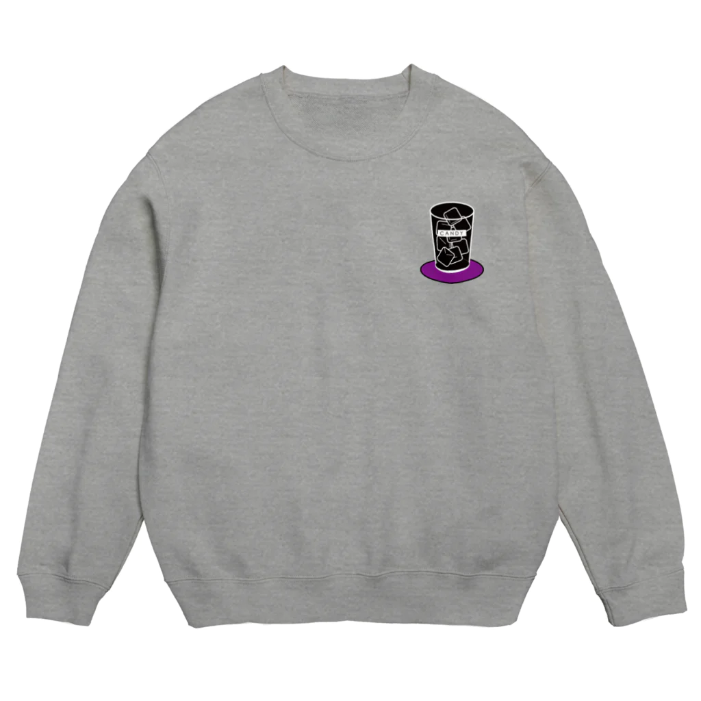 スナック キャンディ－のスナックキャンディ Crew Neck Sweatshirt