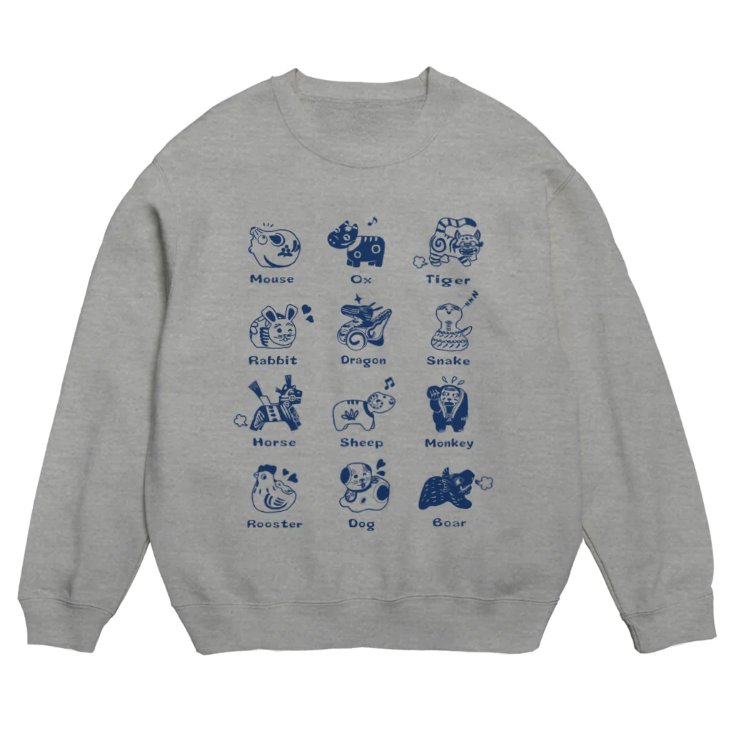 SU-KUのThe Zodiac of Fukushima Crew Neck Sweatshirt