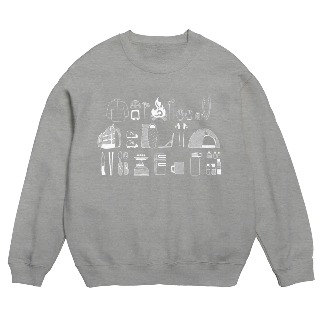 まつのき商店のキャンプの道具B Crew Neck Sweatshirt