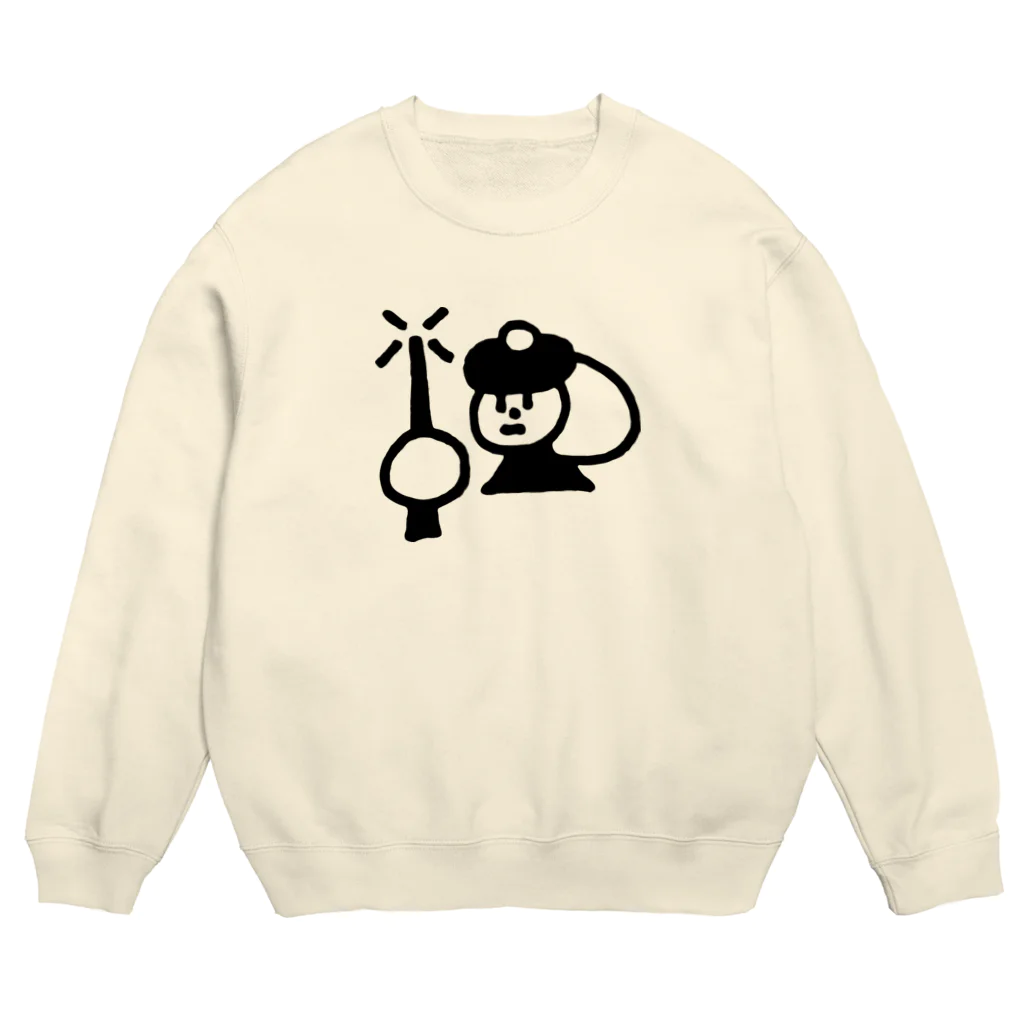 Tropic VisionのMysterious Girl  不思議少女 Crew Neck Sweatshirt