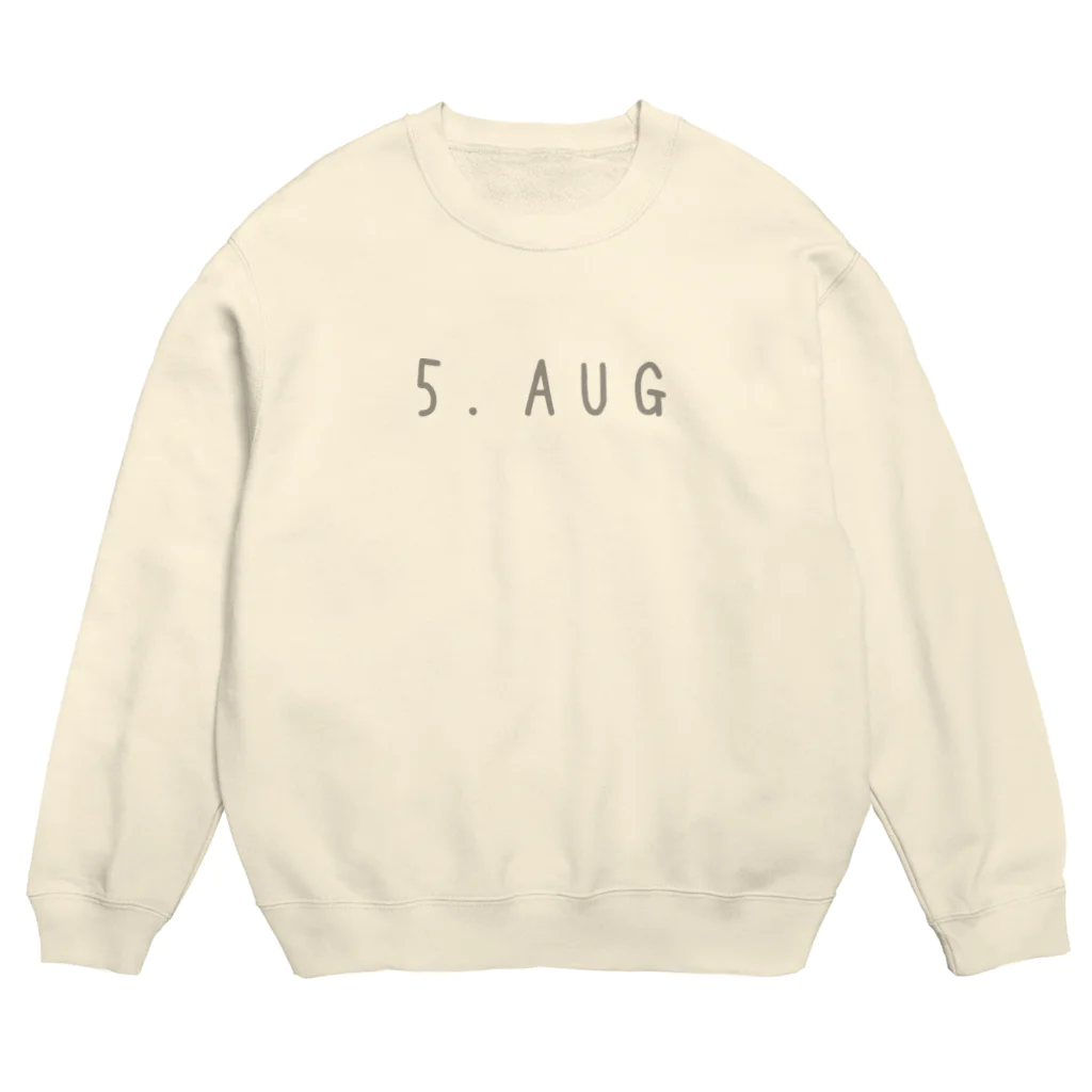 OKINAWA　LOVER　のバースデー［5.AUG］ Crew Neck Sweatshirt