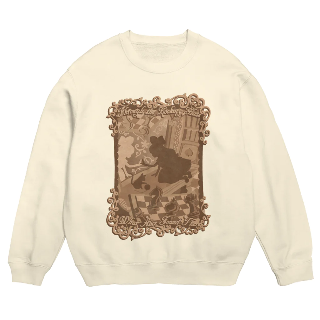 tammytammyの鏡の国のアリス・アンティーク Crew Neck Sweatshirt