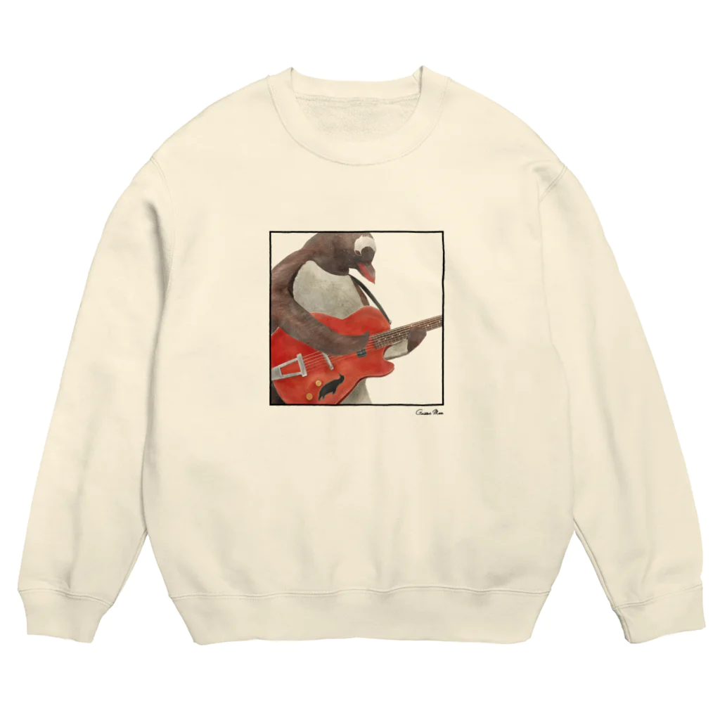 Icchy ぺものづくりのギターマン Crew Neck Sweatshirt