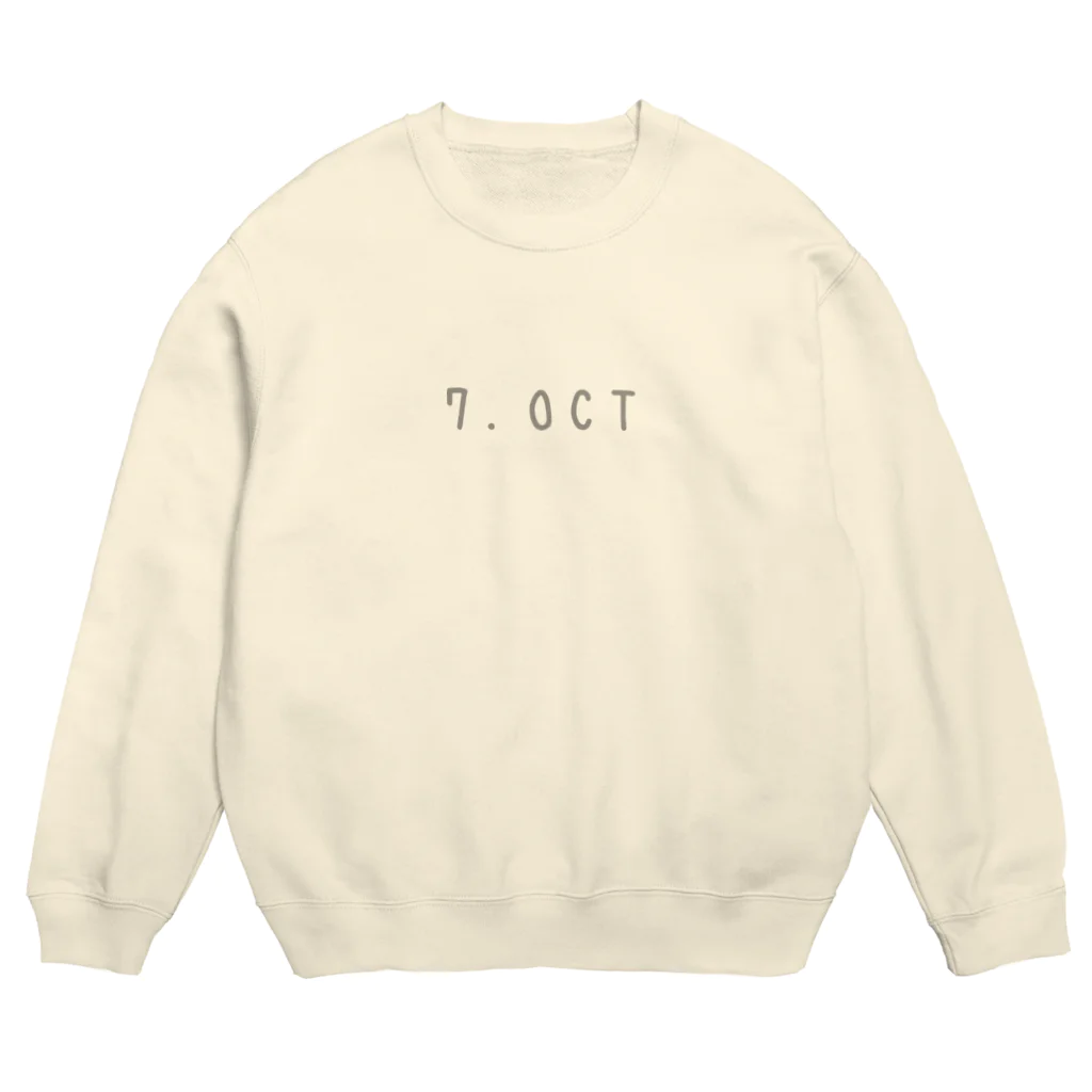 OKINAWA　LOVER　のバースデー［7.OCT］ Crew Neck Sweatshirt