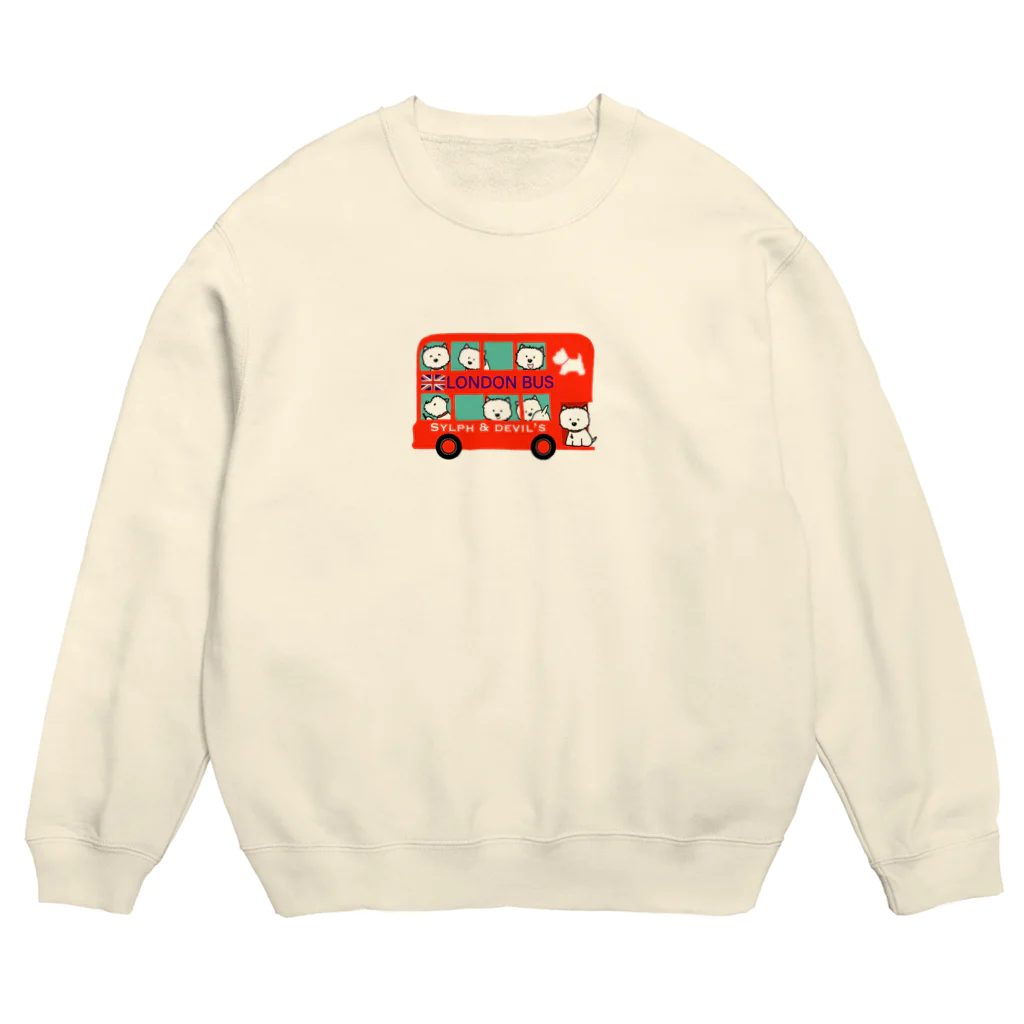 Kizplanning 「Sylph&Devil's」のロンドンバス Crew Neck Sweatshirt