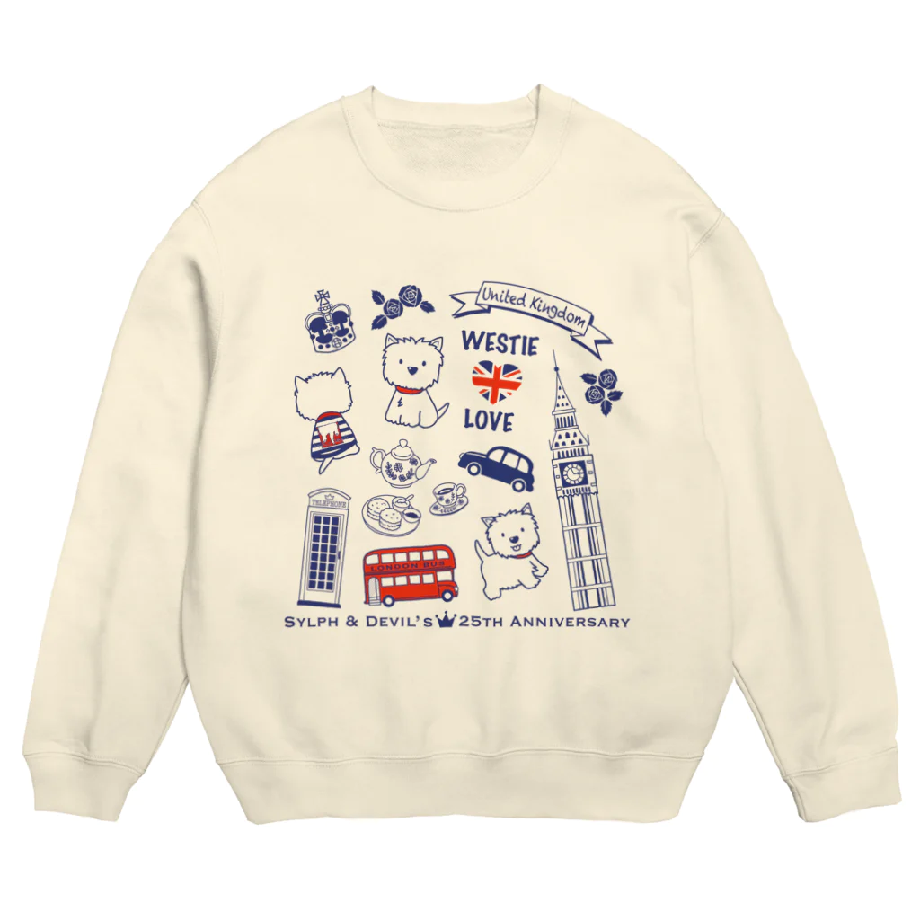 Kizplanning 「Sylph&Devil's」のシルデビ25th ANNIVERSARY Crew Neck Sweatshirt