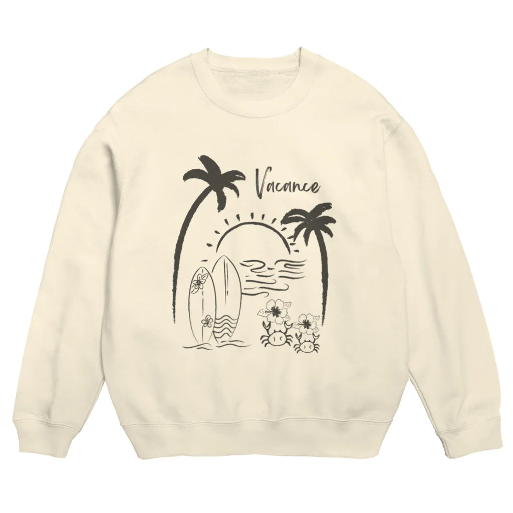 きら星のバカンス Crew Neck Sweatshirt