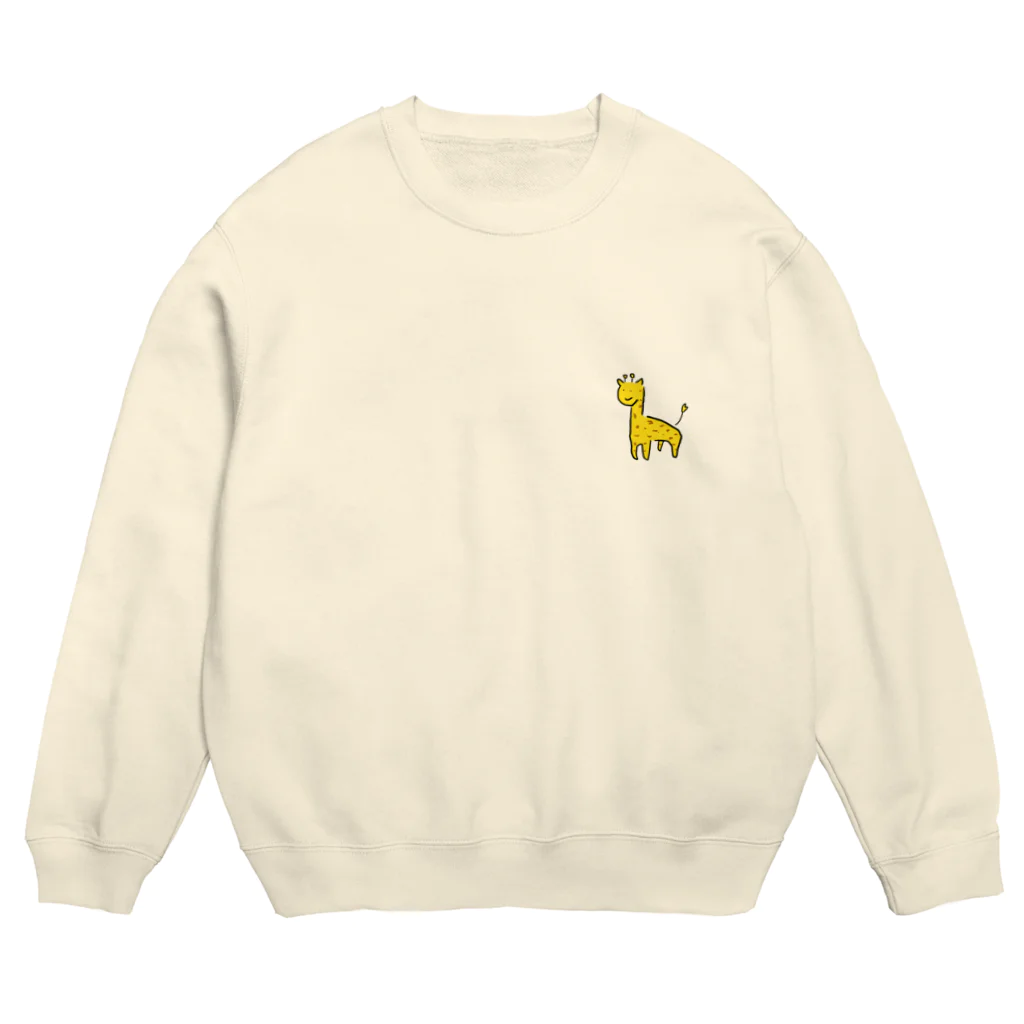 Nicoのゆるきりん Crew Neck Sweatshirt