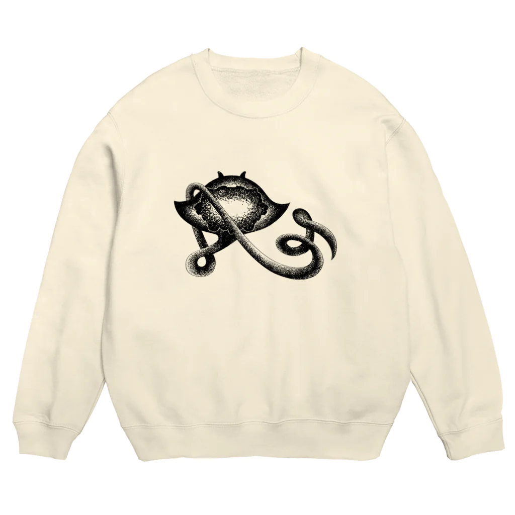 haruharu_wuの my mind Crew Neck Sweatshirt