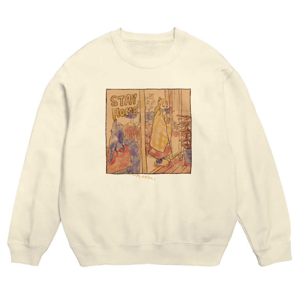 Le coin CHUP｜ルコワンチュプの[atosukoshi] stay home Crew Neck Sweatshirt