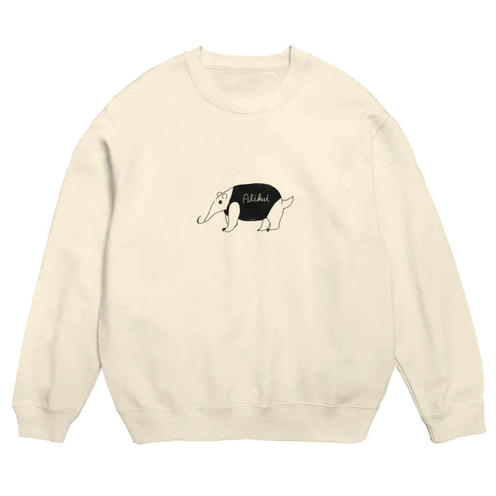 Hide_seekのArikui Crew Neck Sweatshirt