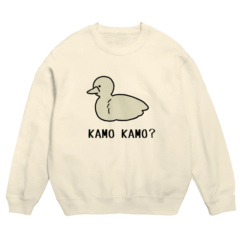 rikirossoのKAMOKAMO? トレーナー Crew Neck Sweatshirt