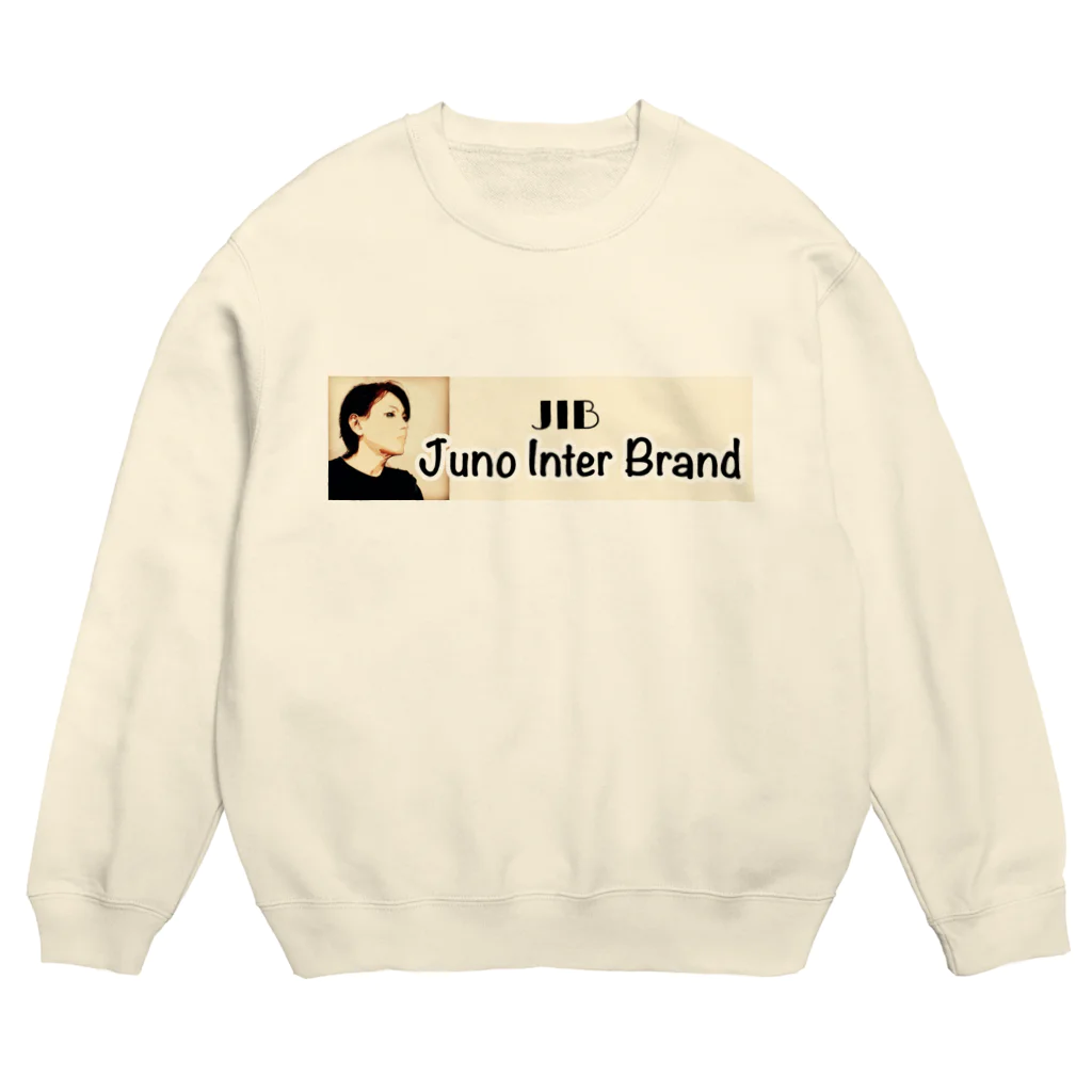 junointer ブランド ロゴ入りのJNBブランドロングロゴアイテム Crew Neck Sweatshirt